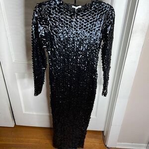 Hana - Night Luxurious Touch Textured Maxi Dress